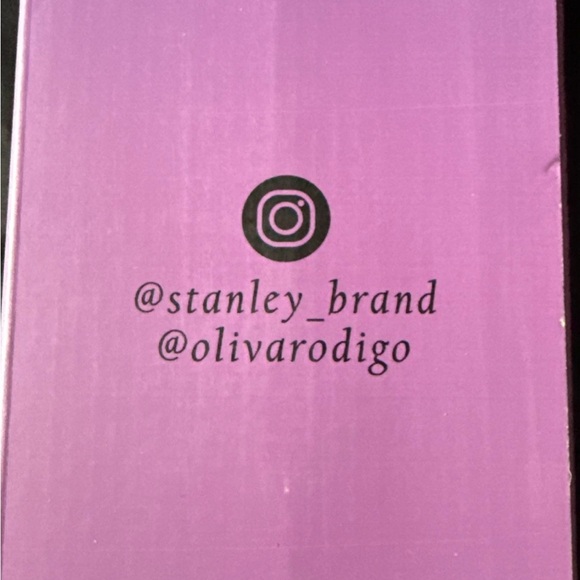 New Olivia Rodrigo 40oz Stanley Lavender Tumbler with Star Accents - Picture 9 of 9